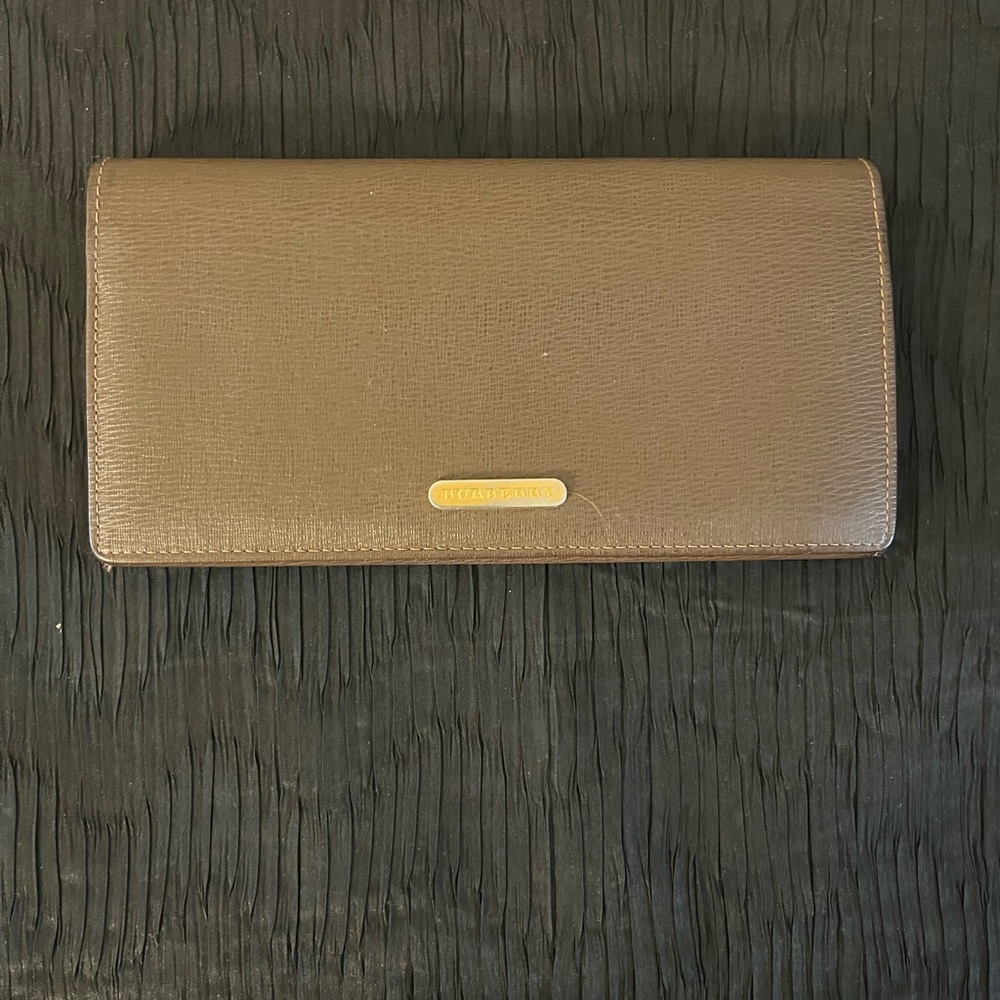 Burberry Brown Leather Wallet